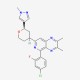 Rel-5-(4-Chloro-2-fluorophenyl)-2,3-dimethyl-7-[(2R,4S)-tetrahydro-2-(1-methyl-1H-pyrazol-4-yl)-2H-pyran-4-yl]pyrido[3,4-b]pyrazine