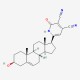 6-[(3S,8S,9S,10R,13S,14S,17S)-3-hydroxy-10,13-dimethyl-2,3,4,7,8,9,11,12,14,15,16,17-dodecahydro-1H-cyclopenta[a]phenanthren-17-yl]-2-oxo-1H-pyridine-3,4-dicarbonitrile