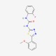 1-(2-fluorophenyl)-3-[5-(2-methoxyphenyl)