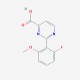 2-(2-fluoro-6-methoxyphenyl)pyrimidine-4-carboxylic acid