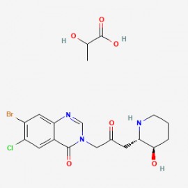 HALOFUGINONE LACTATE