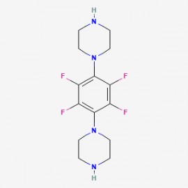 1,4-Dipierazino-2,3,5,6-tetrafluorobenzene