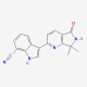 3-(7,7-dimethyl-5-oxo-6,7-dihydro-5H-pyrrolo[3,4-b]pyridin-2-yl)-1H-indole-7-carbonitrile