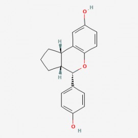 Cyclopenta[c][1]benzopyran-8-ol, 1,2,3,3a,4,9b-hexahydro-4-(4-hydroxyphenyl)-, (3aR,4S,9bS)-rel-