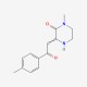 (3Z)-1-methyl-3-[2-(4-methylphenyl)-2-oxo-ethylidene]piperazin-2-one