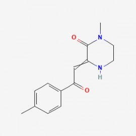 (3Z)-1-methyl-3-[2-(4-methylphenyl)-2-oxo-ethylidene]piperazin-2-one