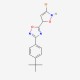 5-(3-bromo-4,5-dihydroisoxazol-5-yl)-3-(4-(tert-butyl)phenyl)-1,2,4-oxadiazole