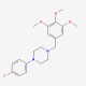 1-(4-fluorophenyl)-4-[(3,4,5-trimethoxyphenyl)methyl]Piperazine