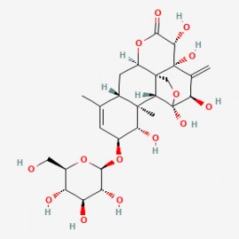 Eurycomanol 2-O-?-D-glucopyranoside