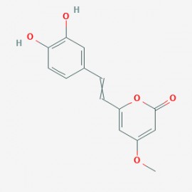 4,12-Dimethoxy-6-(7,8-dihydroxy-7,8-dihydrostyryl)-2-pyrone