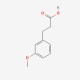 3-(3-Methoxyphenyl)propionic acid